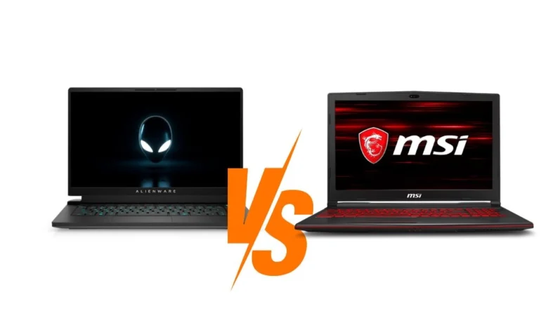 alienware vs msi